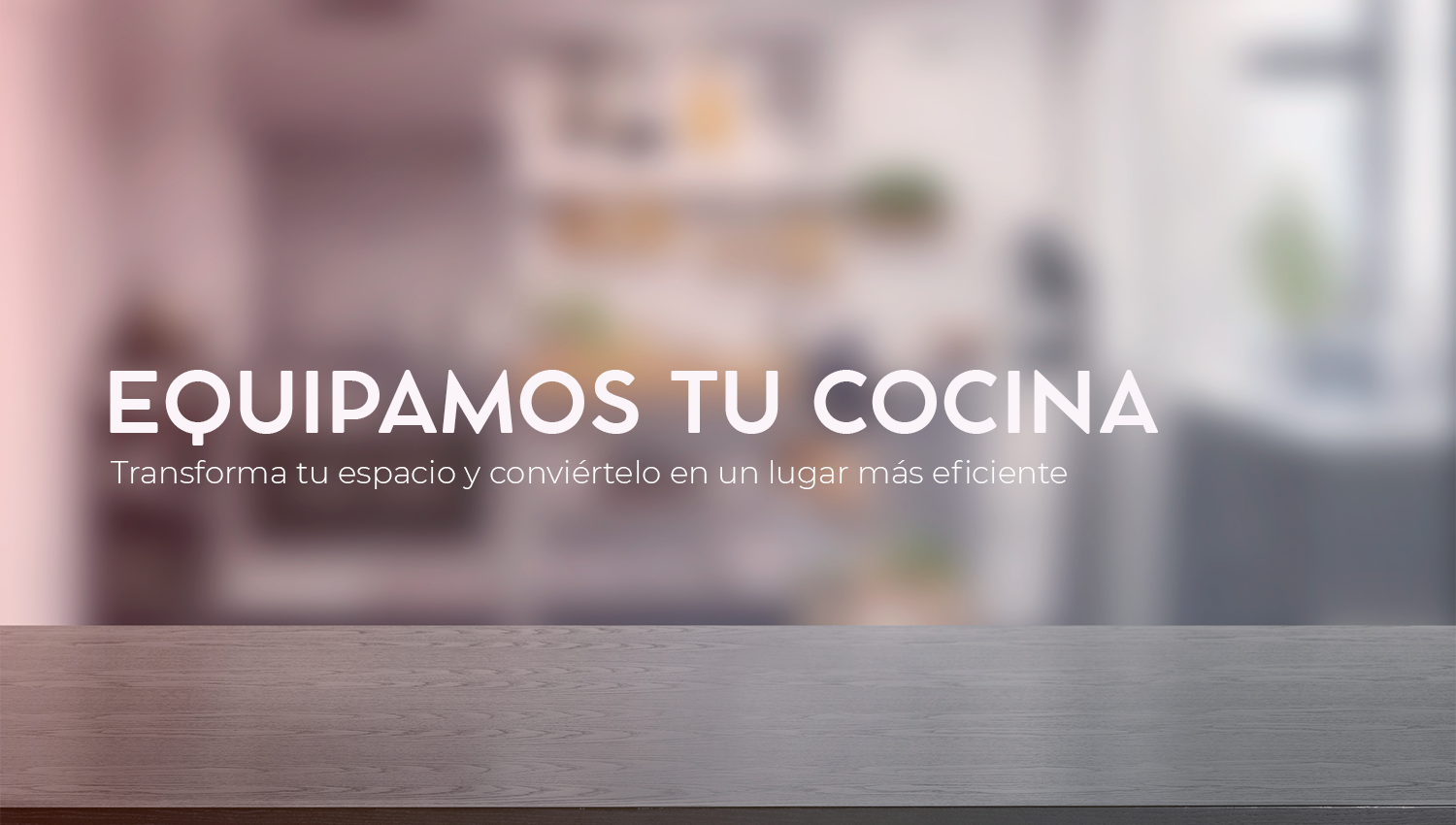 Equipamos tu cocina